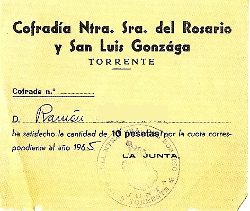 Reicbo del año 1965